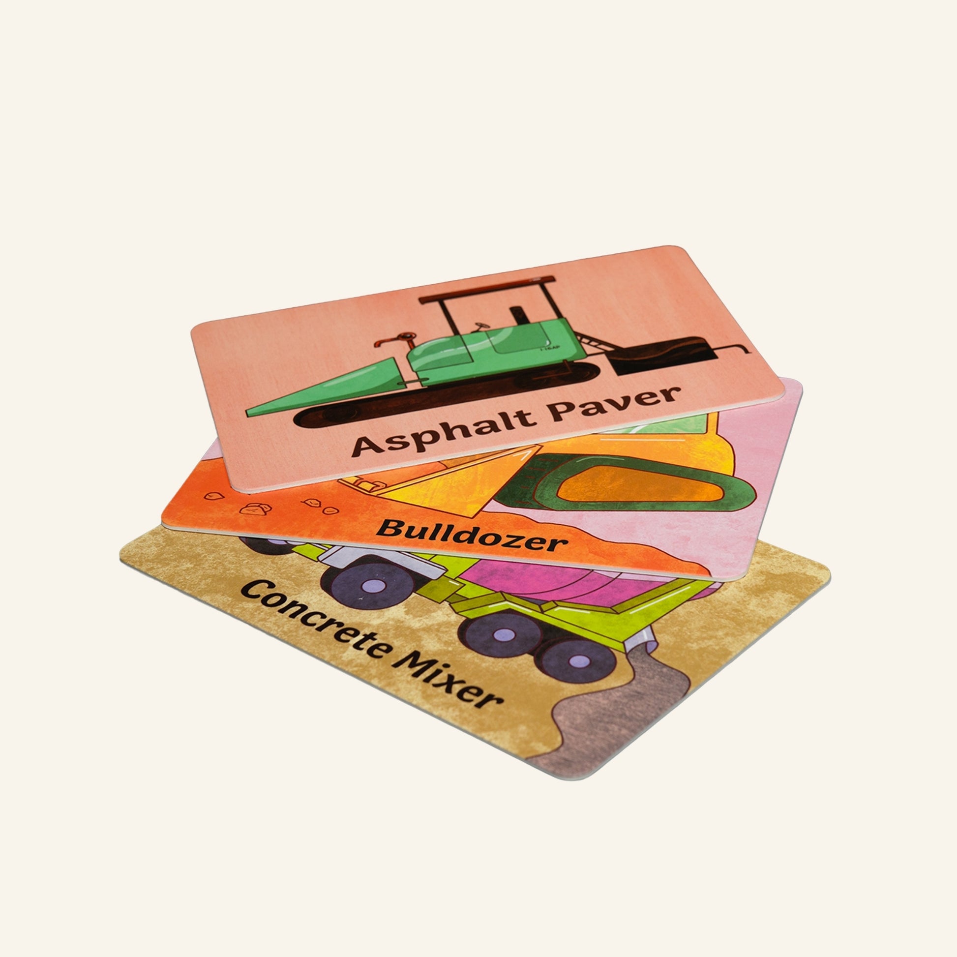 Trucks ABC Flashcards