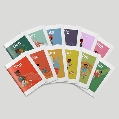 Printable Digital Decodable Books (Set 1)