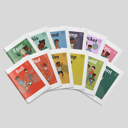 Printable Digital Decodable Books (Set 2)